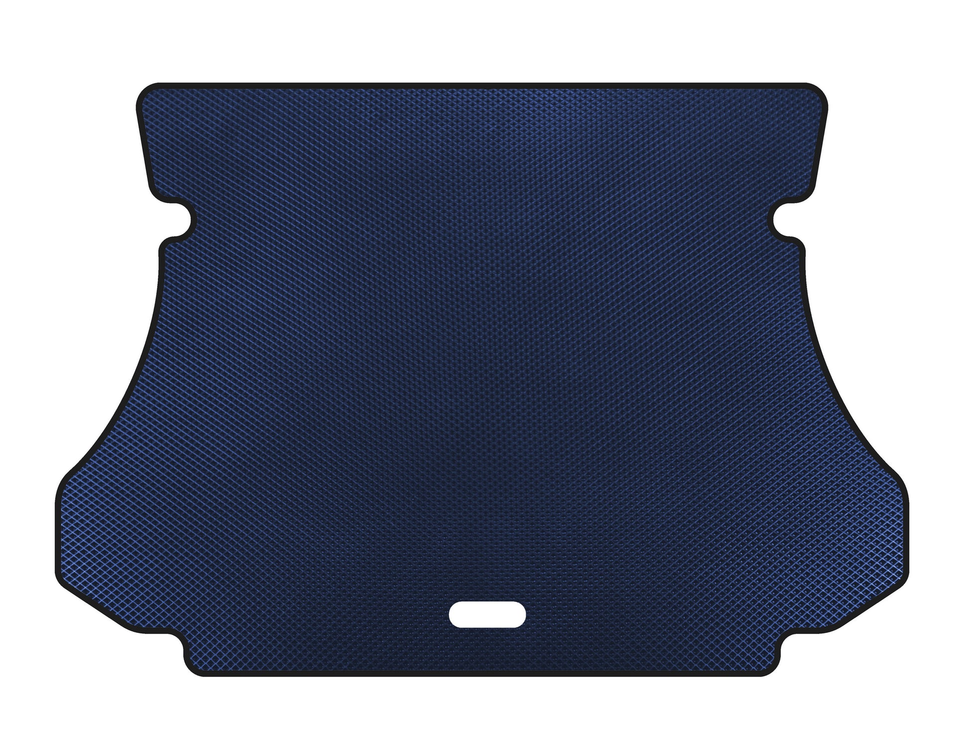 Trunk mat (Blue) for Hyundai Santa Fe 1 2000-2006 - image 1