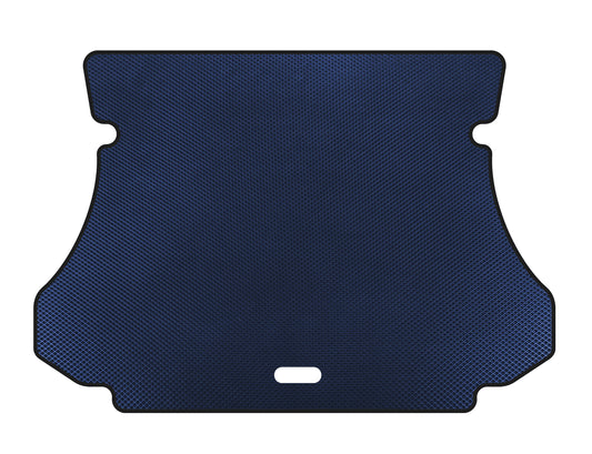 Trunk mat (Blue) for Hyundai Santa Fe 1 2000-2006 - image 1