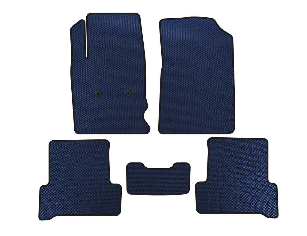 EVA Floor Mats (Blue) for Chevrolet Colorado 2012–2022 2012-2022 - image 1
