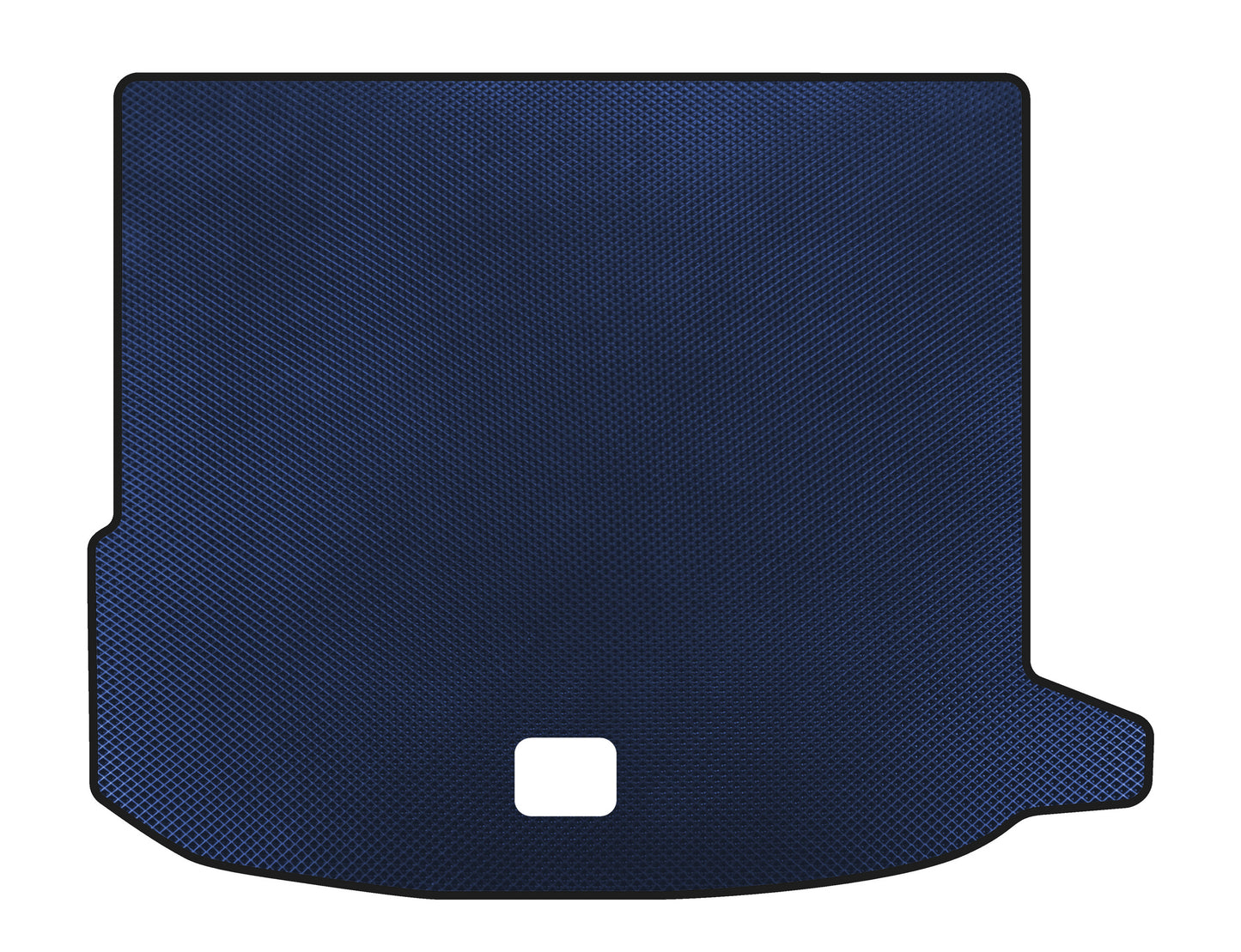 Trunk mat (2016-2019, Blue) for Mercedes GLC coupe C253 - image 1