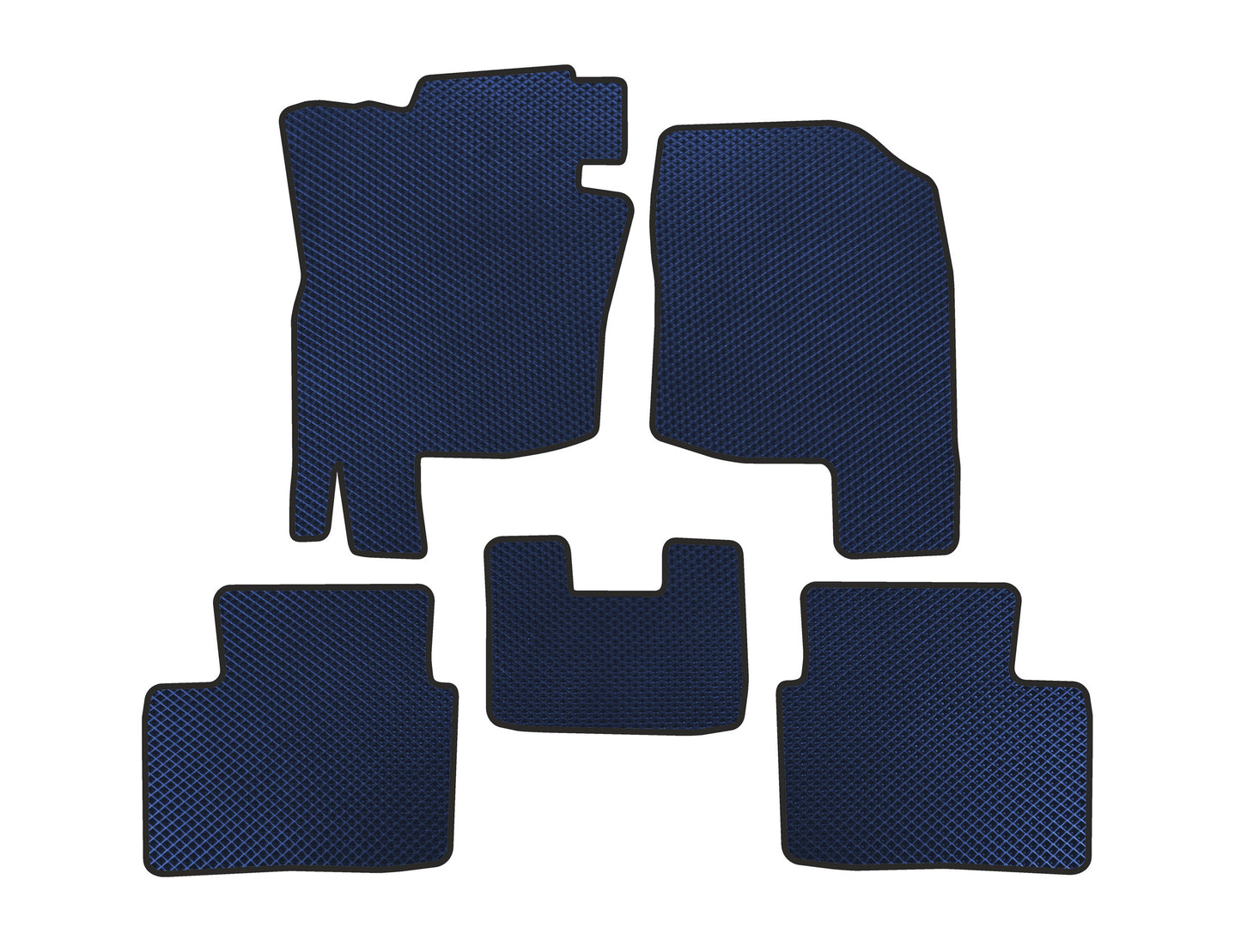 EVA Floor Mats (Blue) for Hyundai Lafesta 2018- - image 1