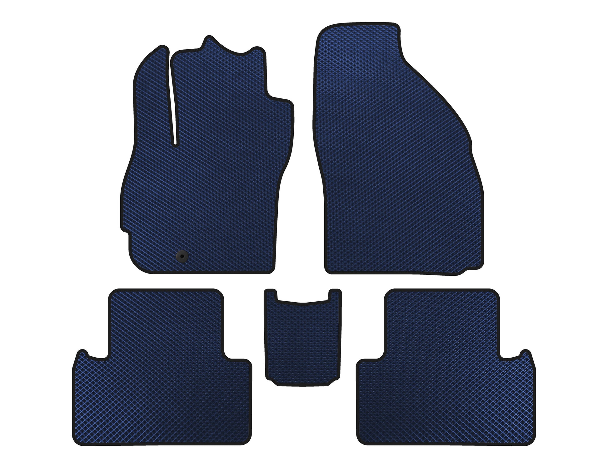 EVA Floor Mats (2 Rows, 7-Seater, Blue) for Mazda 5 2005-2009 - image 1
