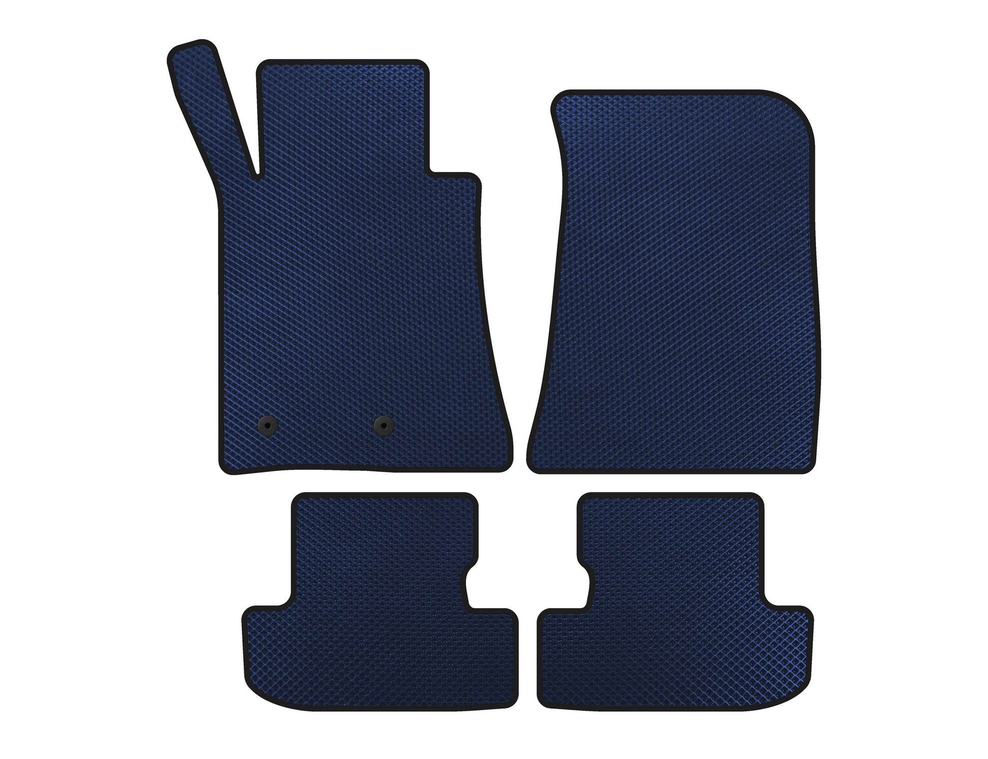 EVA Floor Mats (Coupe, Blue) for Ford Mustang 2015-2023 - image 1