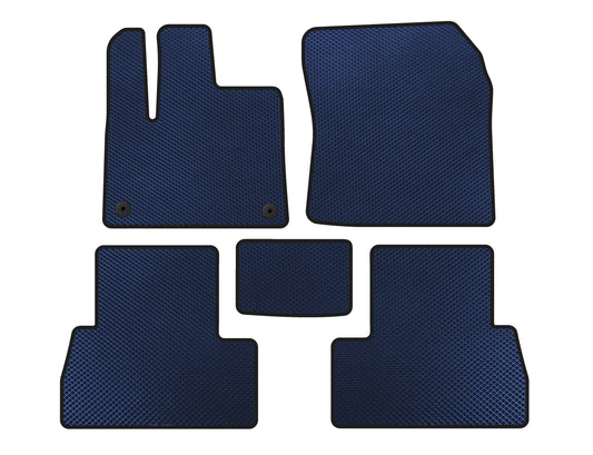 EVA Floor Mats (Long Wheelbase, Blue) for Peugeot Partner/Rifter 2019- - image 1