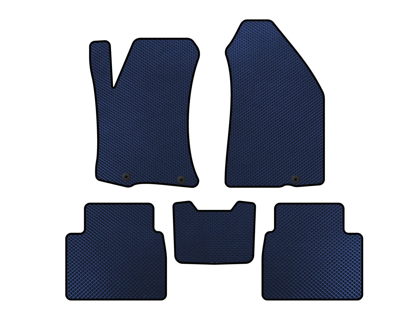 EVA Floor Mats (SD, Blue) for Nissan Altima 2012-2018 - image 1