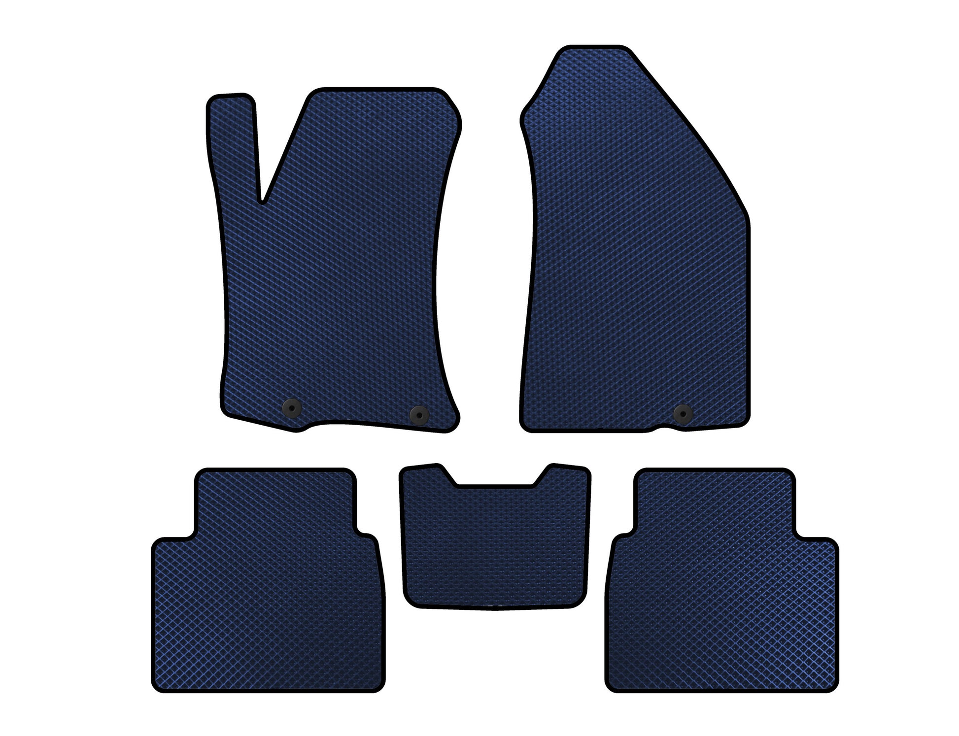 EVA Floor Mats (SD, Blue) for Nissan Altima 2012-2018 - image 1