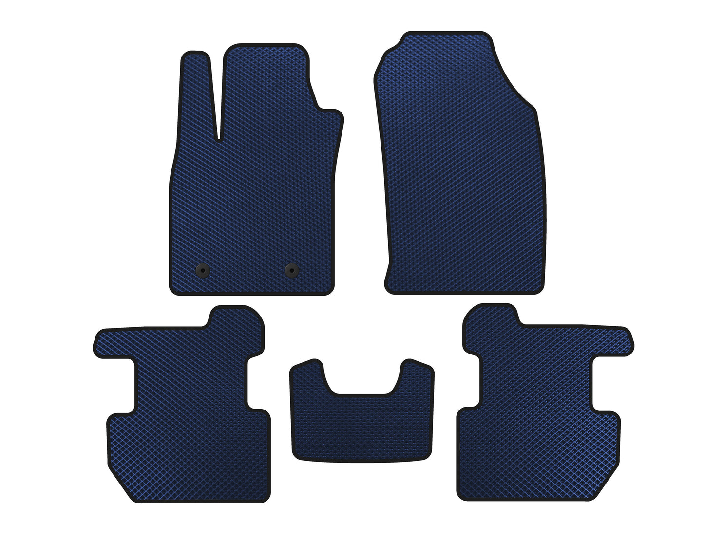 EVA Floor Mats (2018-2022, Blue) for Ford Ecosport 2013-2022 - image 1
