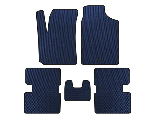 EVA Floor Mats (HB, Blue) for Kia Picanto 2016- - image 1