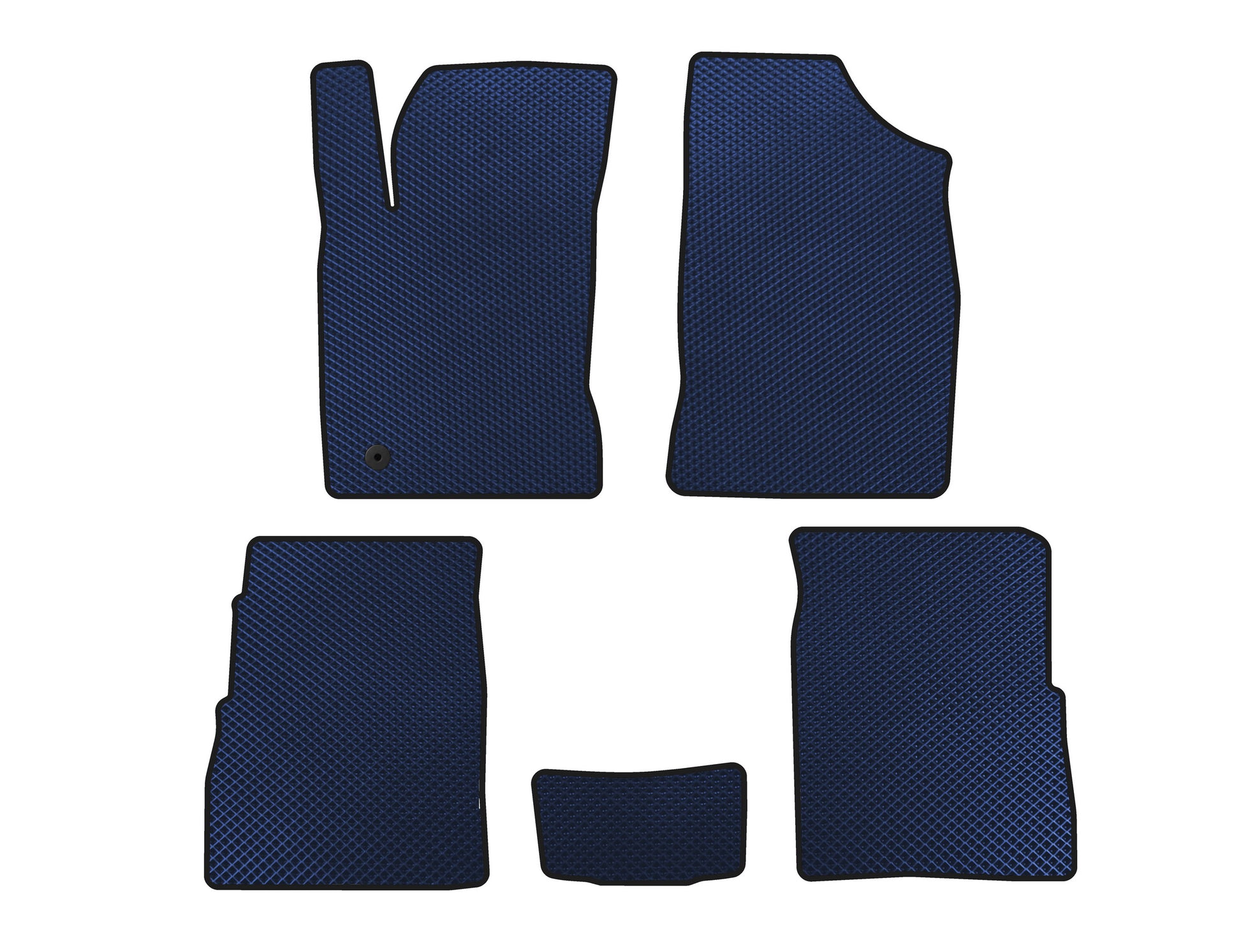 EVA Floor Mats (HB, 5-Door, Facelift, Blue) for Chrysler PT Cruiser 2000-2010 - image 1