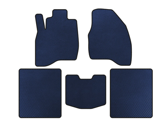 EVA Floor Mats (2015-2019, 5-Seater, Blue) for Ford Explorer 2011-2019 - image 1