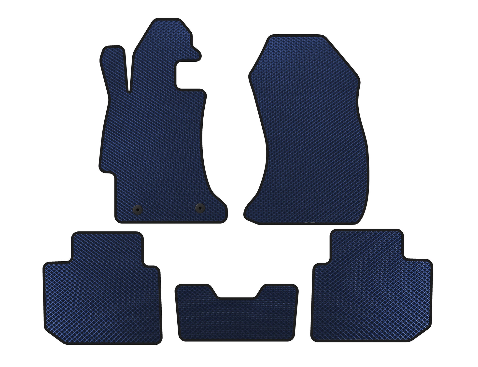 EVA Floor Mats (SD, Blue) for Subaru Impreza 2011-2016 - image 1