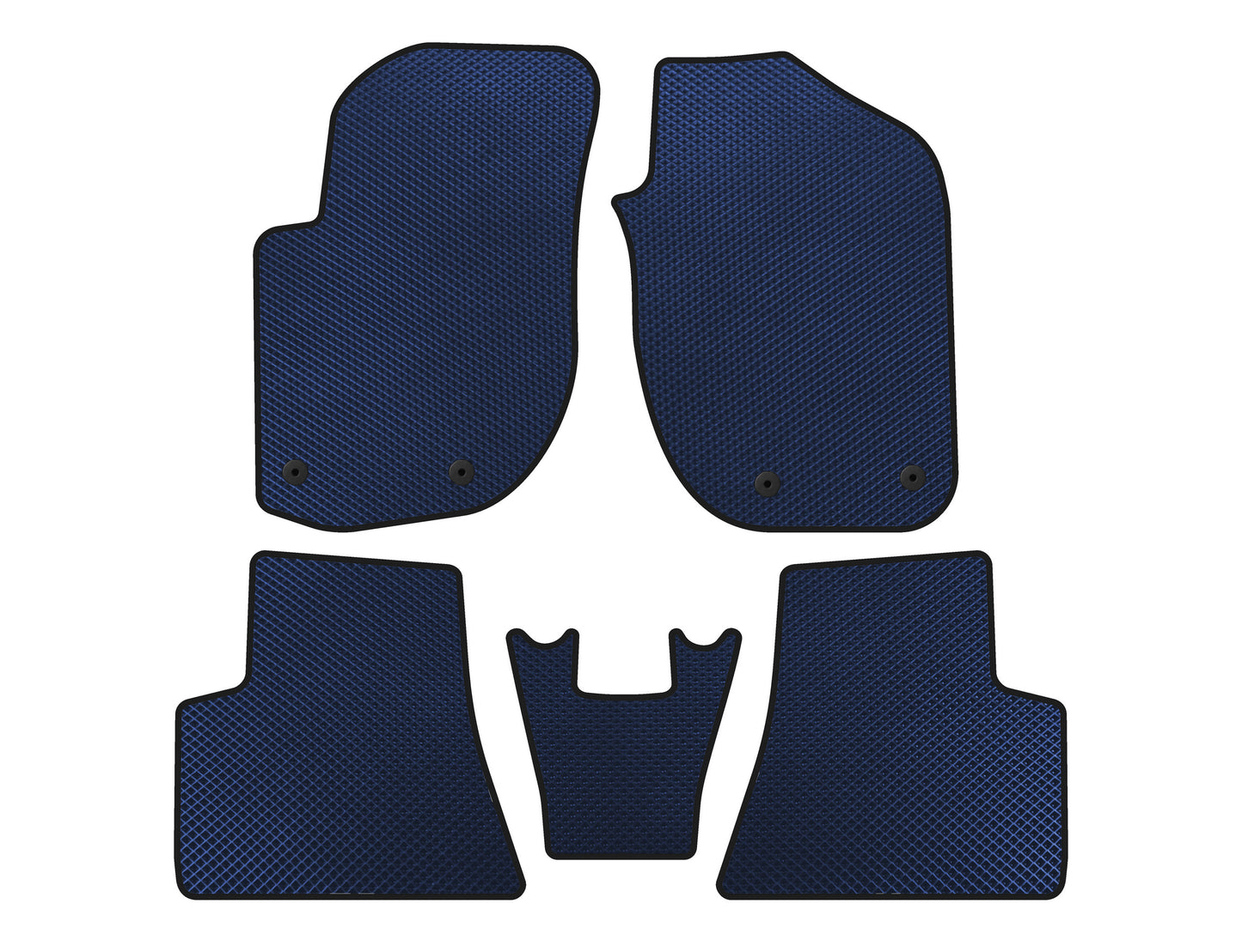EVA Floor Mats (Blue) for Land Rover Freelander I 1997-2006 - image 1