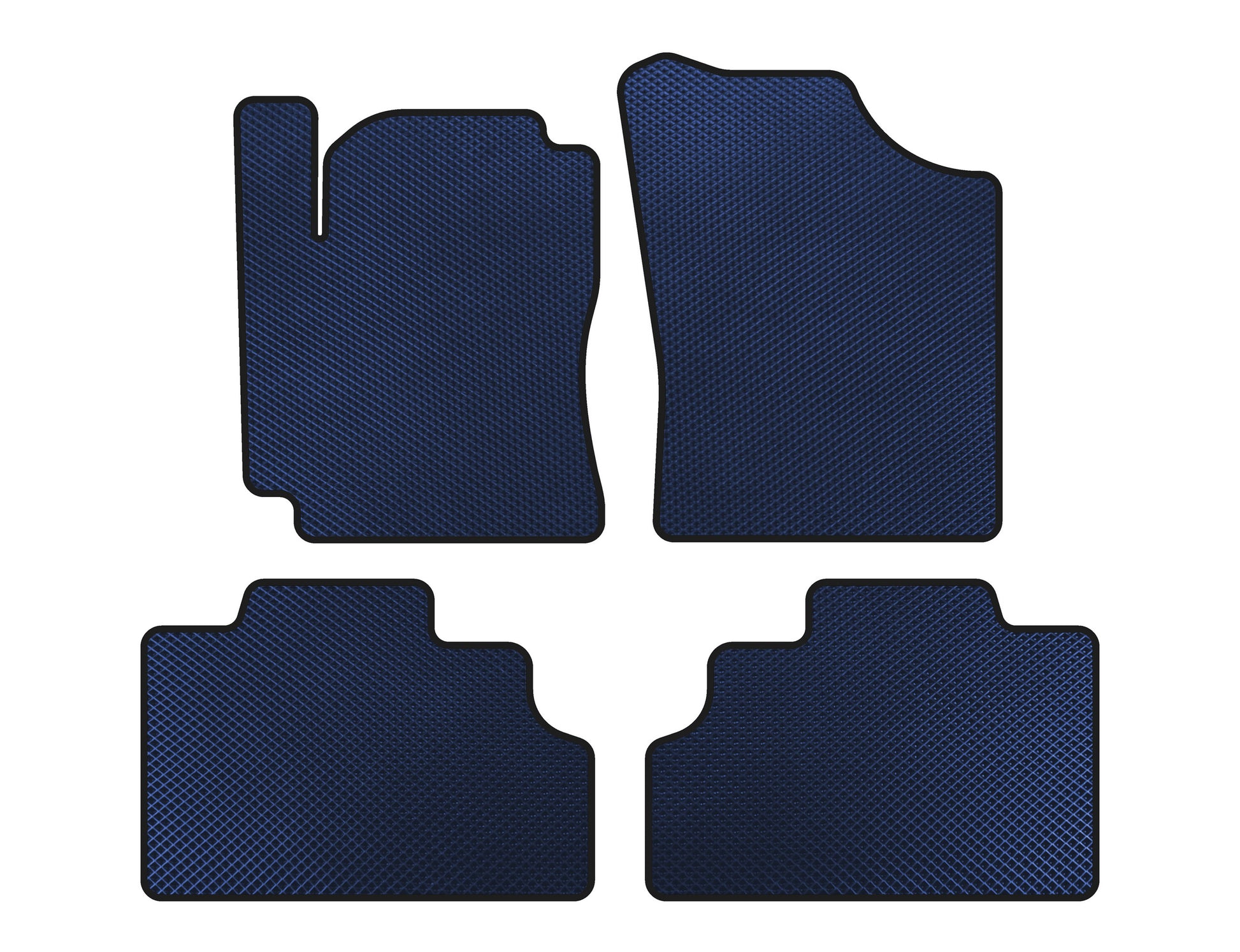 EVA Floor Mats (SD, Blue) for Geely CK-2 2008-2016 - image 1