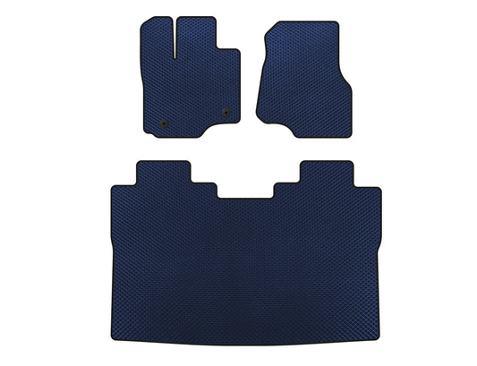 EVA Floor Mats (Raptor, Blue) for Ford F-150 2014-2021 - image 1
