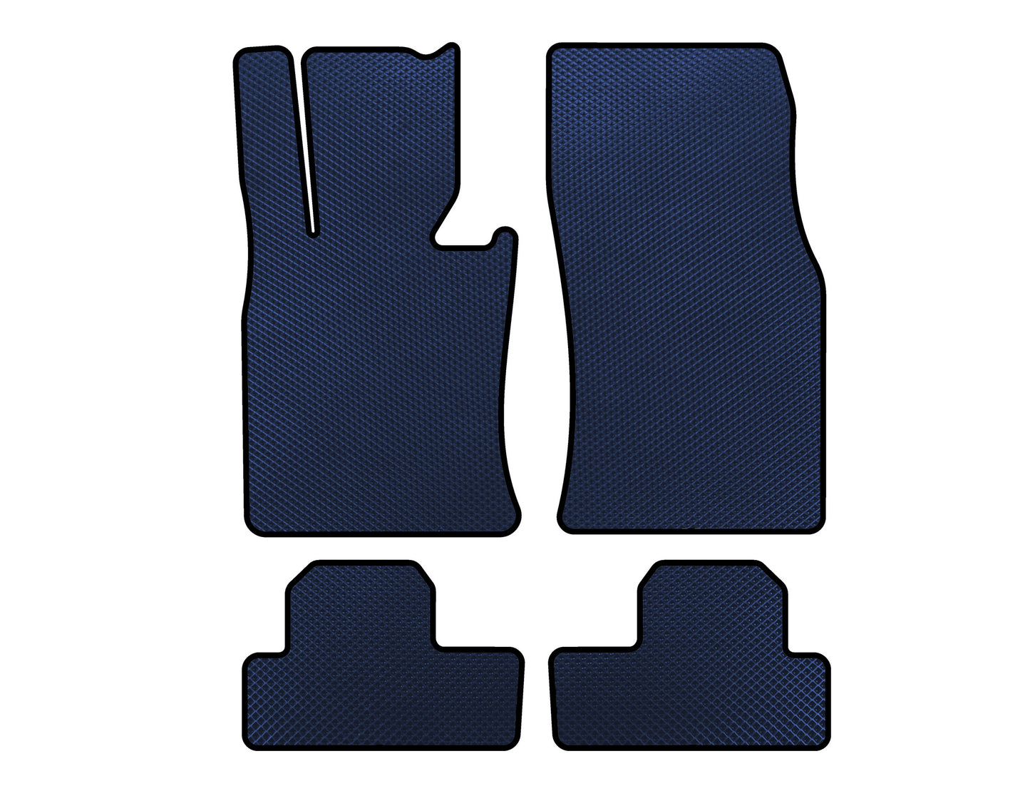 EVA Floor Mats (for R56, Blue) for Mini Clubman R55/R56 2007-2014 - image 1