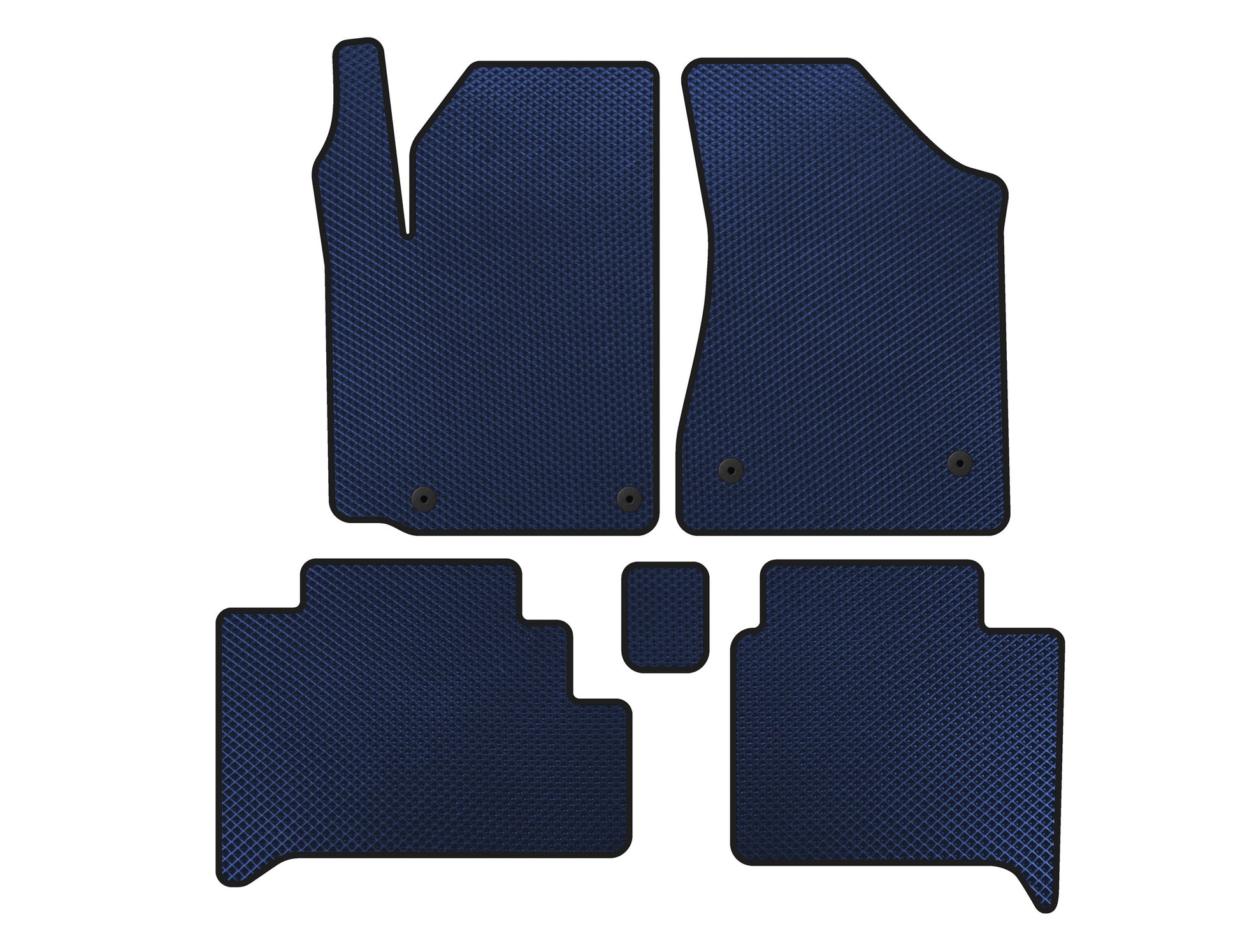 EVA Floor Mats (HB, Blue) for Geely GC-5 2010-2015 - image 1