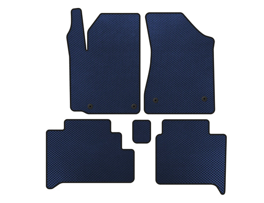 EVA Floor Mats (HB, Blue) for Geely GC-5 2010-2015 - image 1