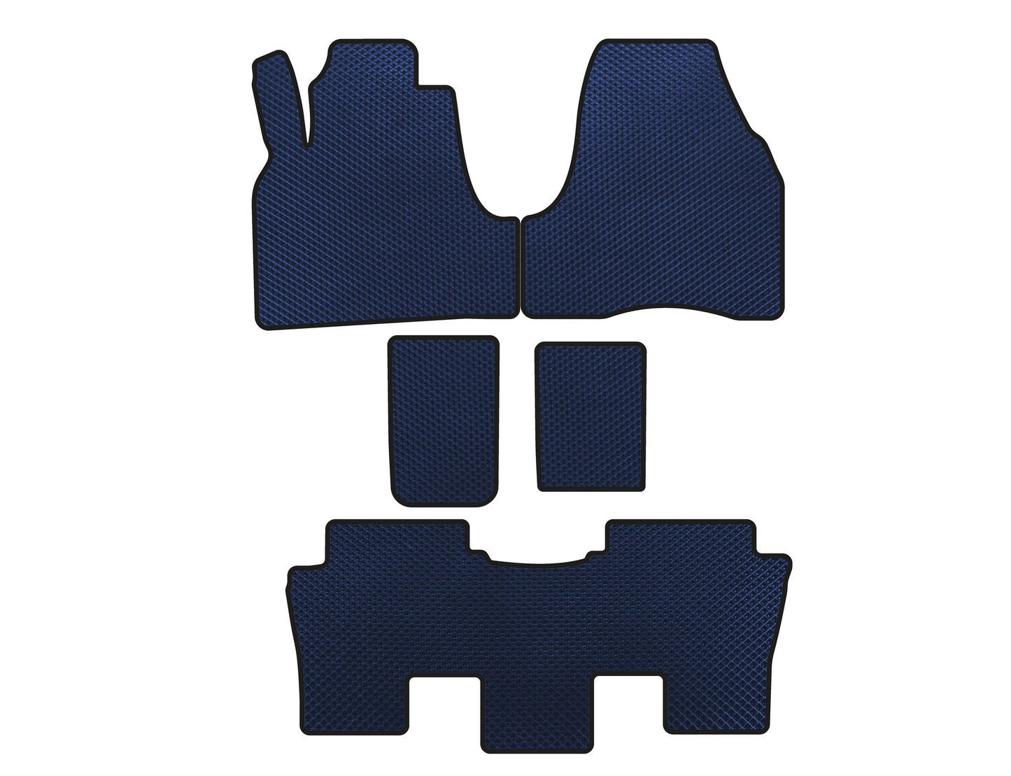 EVA Floor Mats (Blue) for Citroen C-8 2002-2014 - image 1