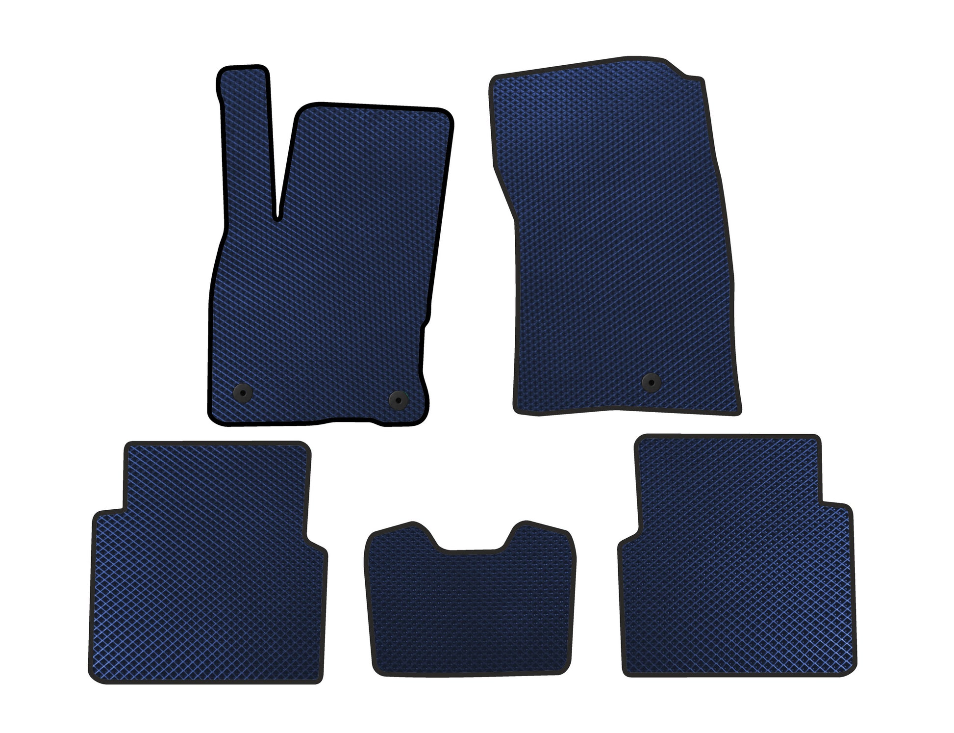 EVA Floor Mats (For Kuga, Blue) for Ford Kuga/Escape 2019- - image 1