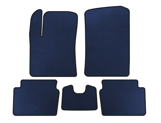 EVA mats (HB, Blue) for Hyundai I-10 2008-2013 - image 1
