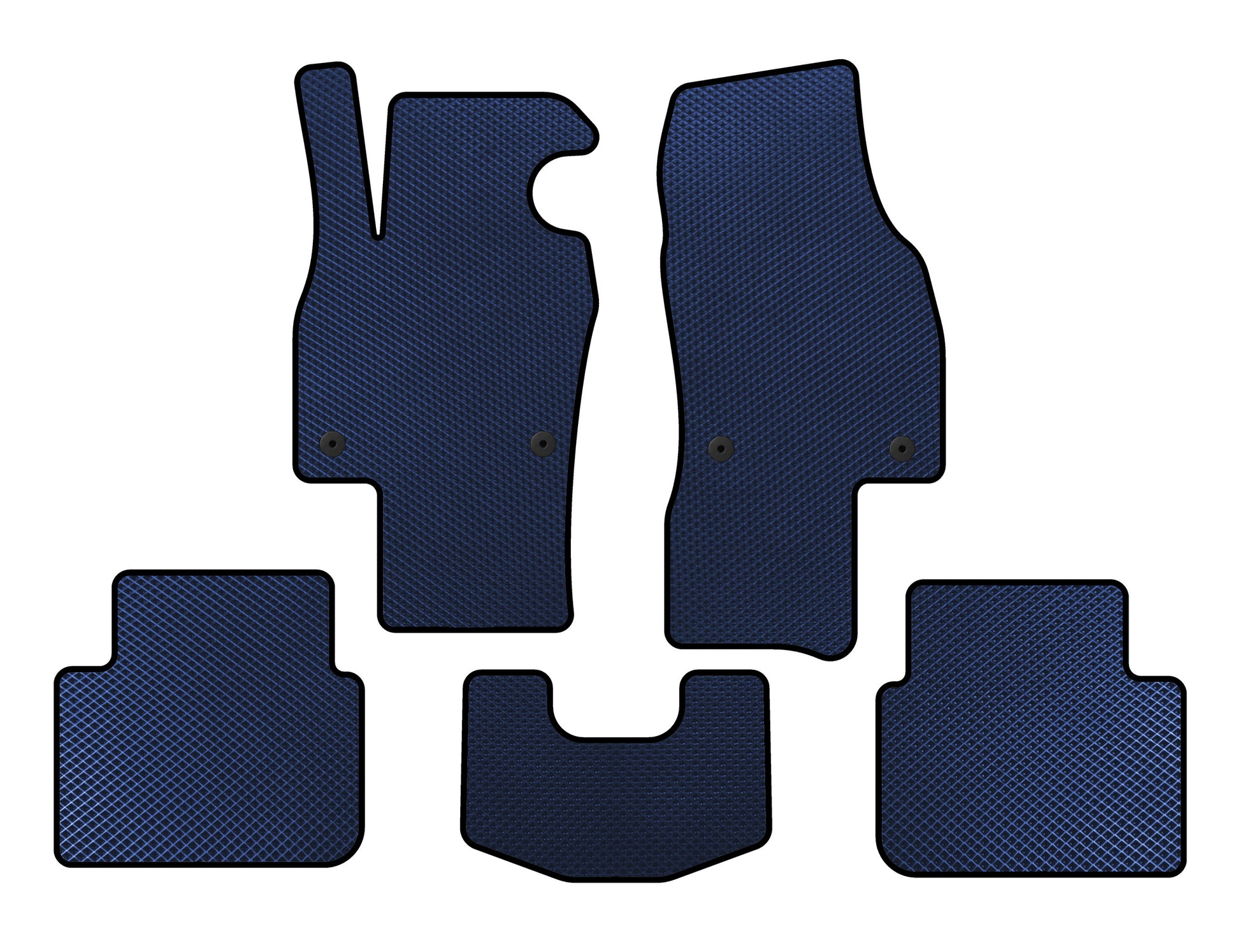 EVA Floor Mats (HB, Blue) for Skoda Scala 2018- - image 1