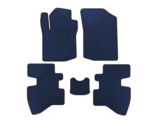 EVA Floor Mats (2007-2009, HB, 3-Door, Blue) for Toyota Aygo 2007-2014 - image 1
