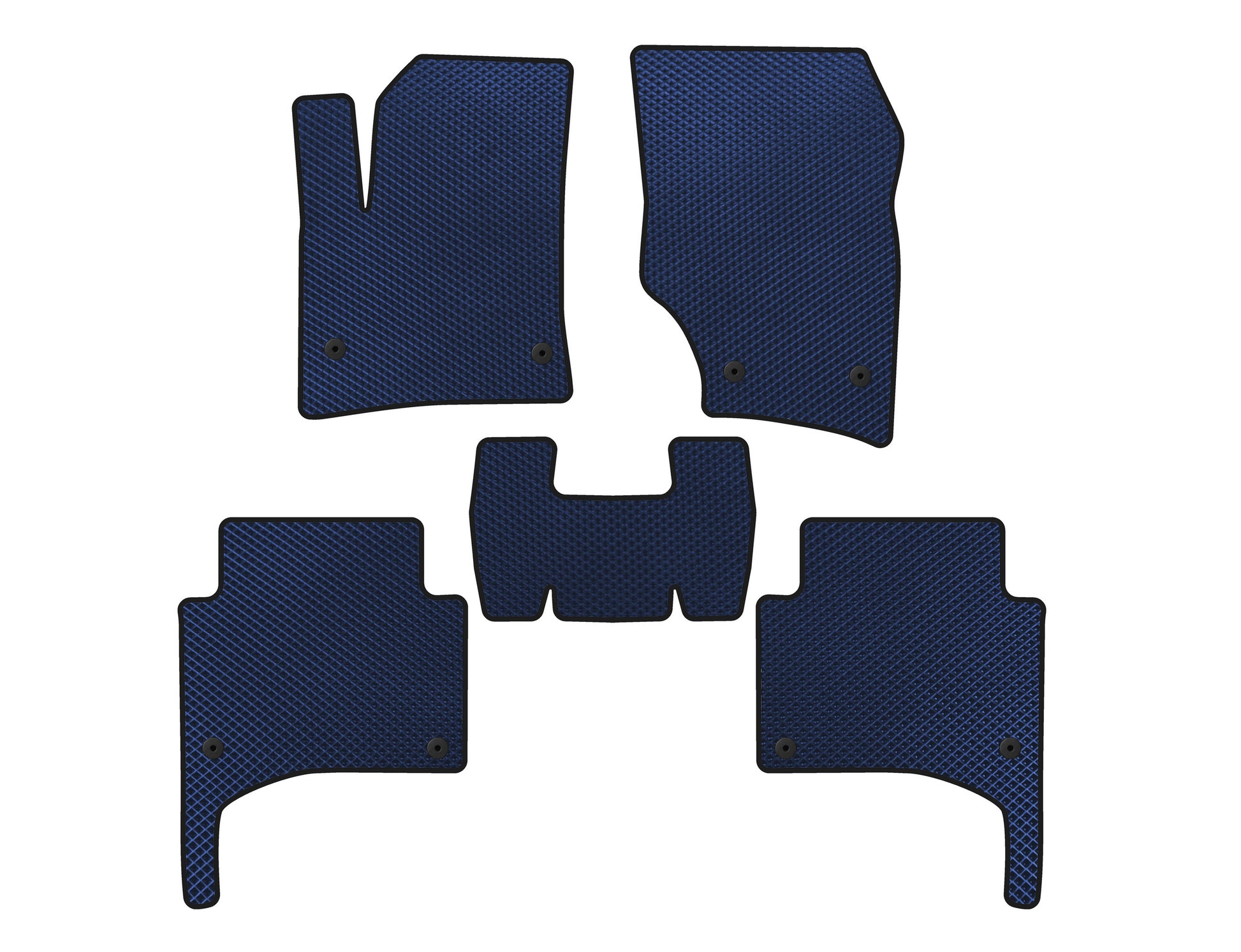 EVA Floor Mats (Blue) for Porsche Cayenne 2003–2010 - image 1