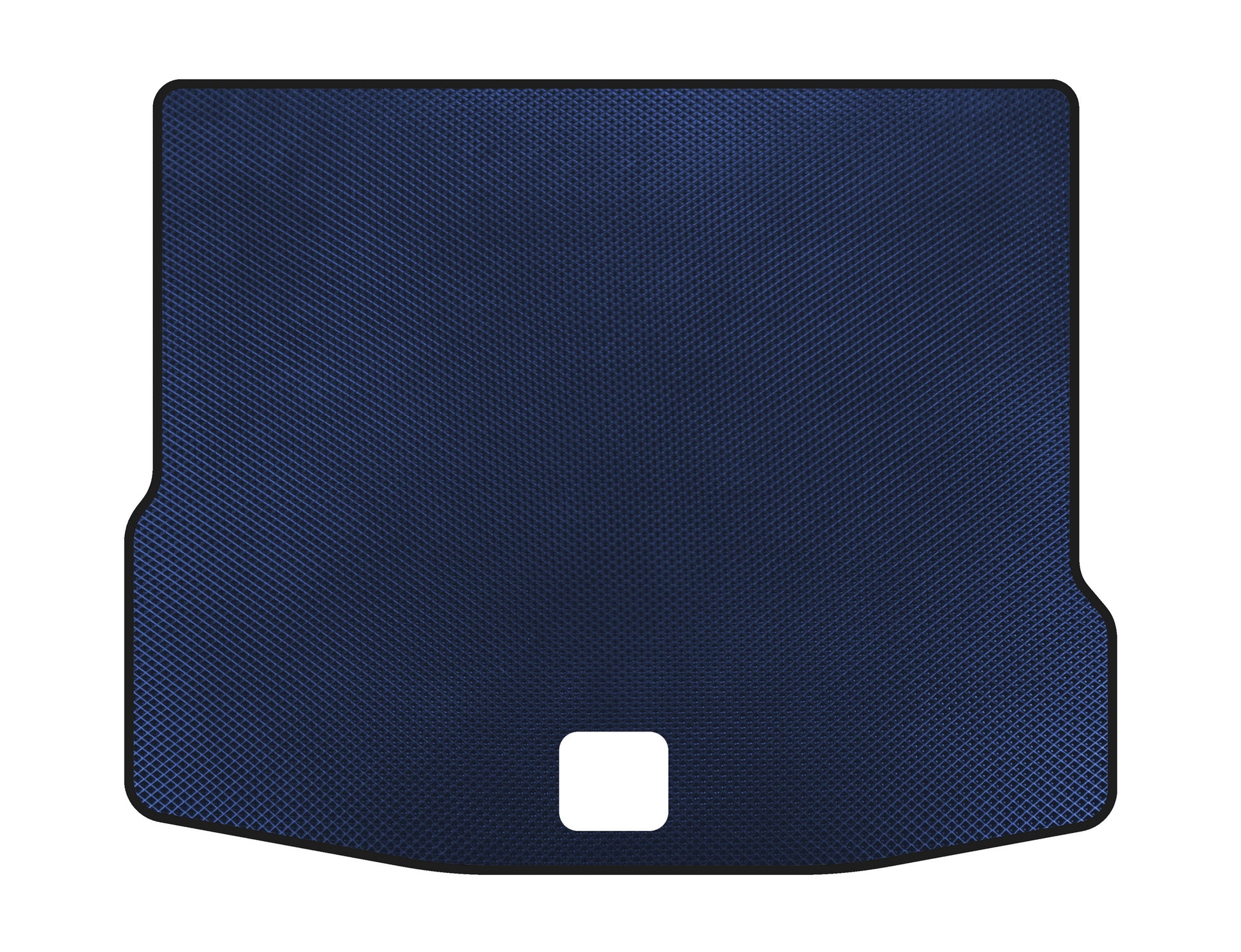 Trunk Mat V1 (USA, Blue) for Volkswagen Tiguan 2016-2023 - image 1
