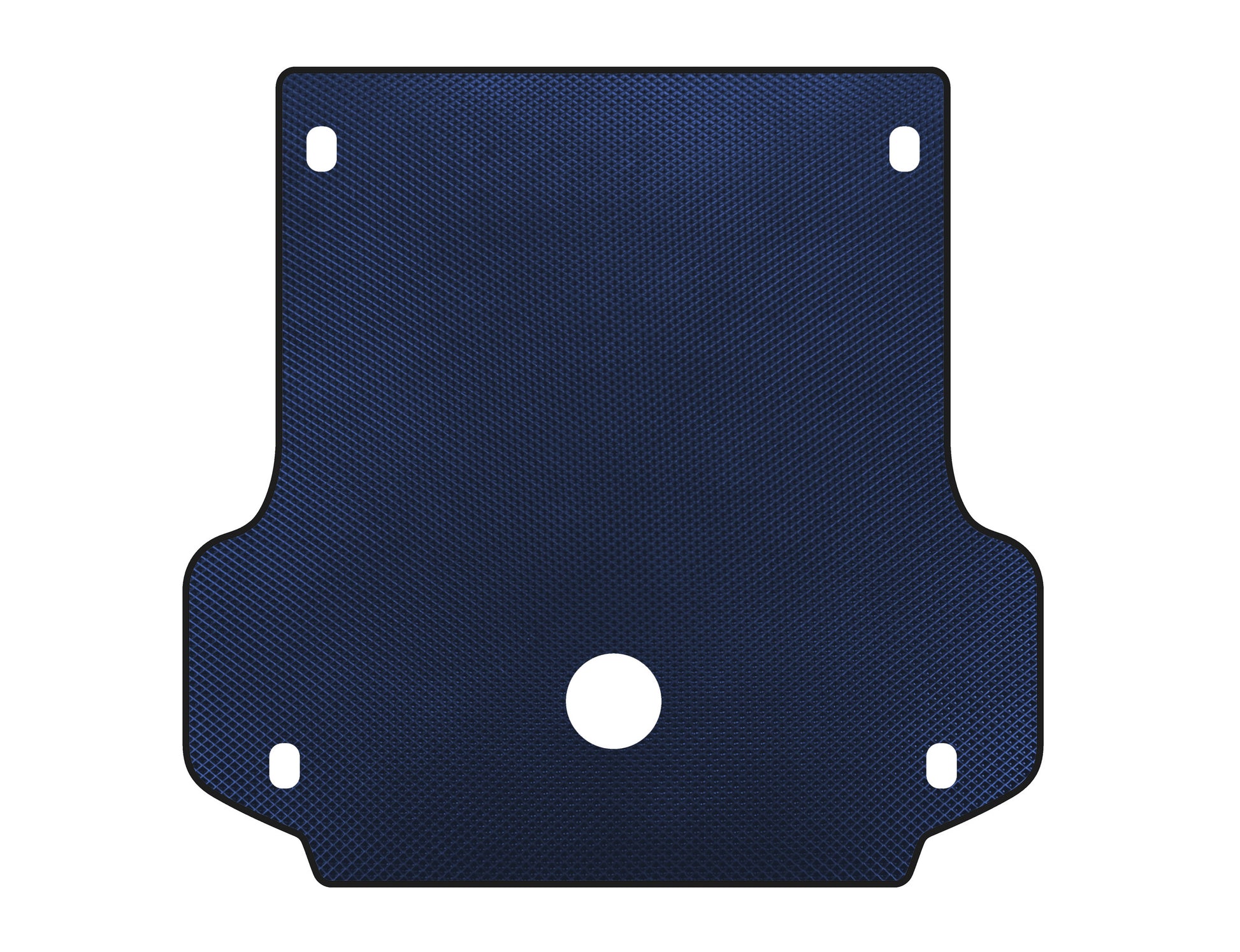 Trunk mat (2008-2013, Blue) for Mitsubishi Pajero Sport 2008-2015 - image 1
