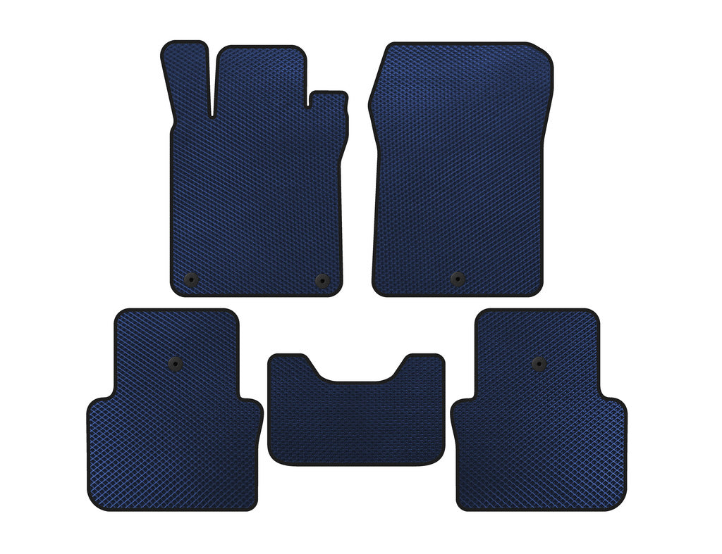 EVA Floor Mats (SD, Blue) for Acura TLX 2014-2020 - image 1