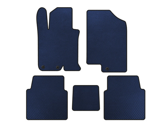 EVA Floor Mats V-1 (SD, Blue) for Kia Optima 2010-2016 - image 1