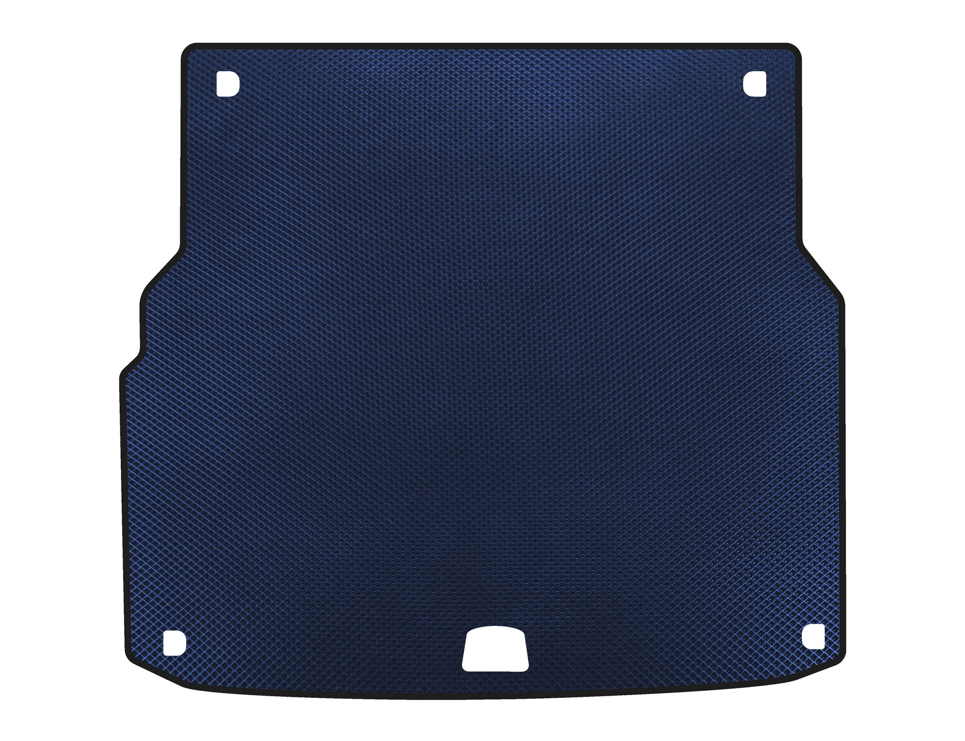 Trunk Mat (2014-2017, SW, Blue) for Mercedes C-сlass W205 2014-2021 - image 1