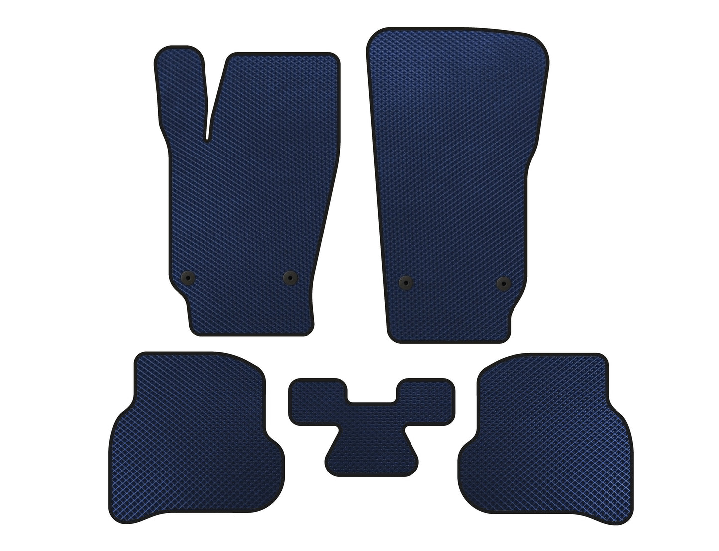 EVA Floor Mats (HB, 3/5-Door, Blue) for Volkswagen Polo 2010-2017 - image 1