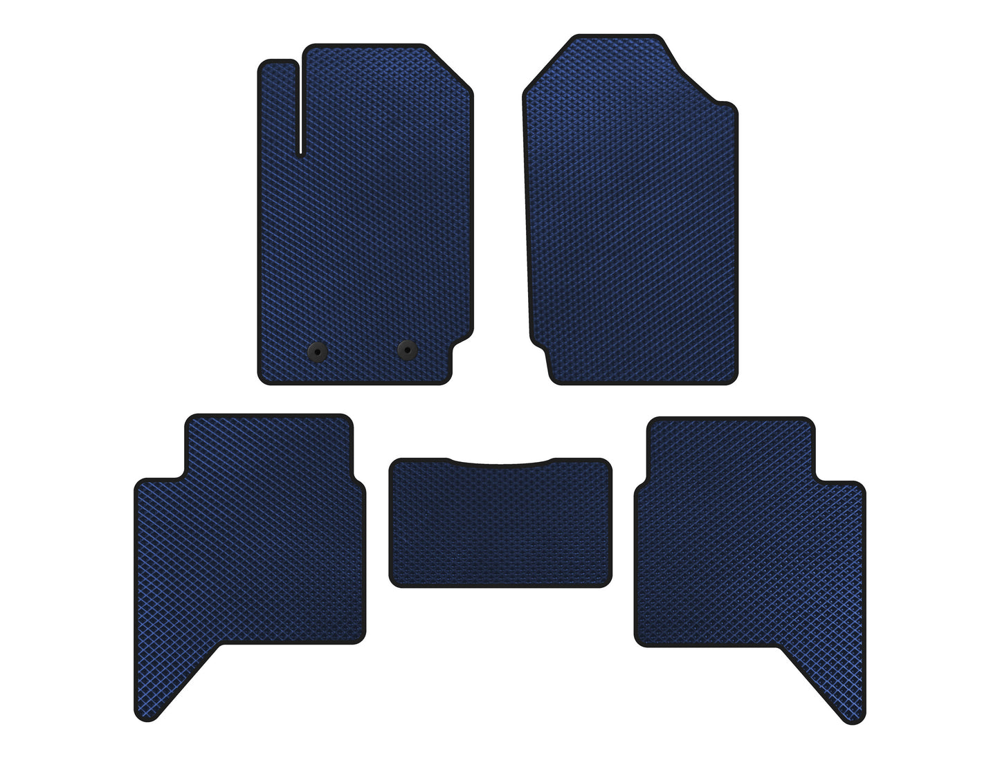 EVA Floor Mats (Blue) for Ford Ranger 2011-2022 - image 1