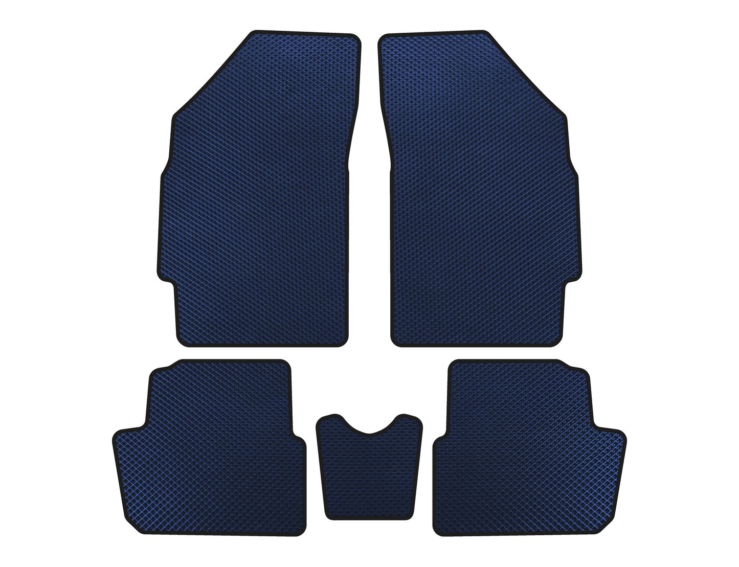 EVA Floor Mats (HB, Blue) for RAVON R2 2016-2020 - image 1