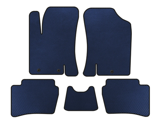 EVA mats (HB, Blue) for Hyundai I-20 2008-2012 - image 1
