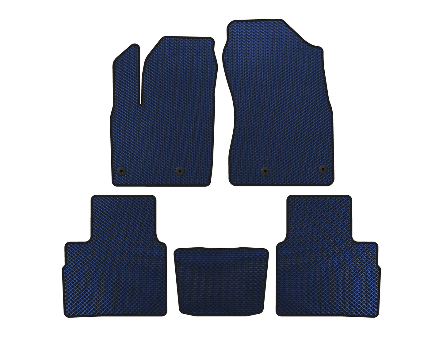 EVA Floor Mats (5-Seater, Blue) for Nissan X-trail T33/Rogue 2022- - image 1