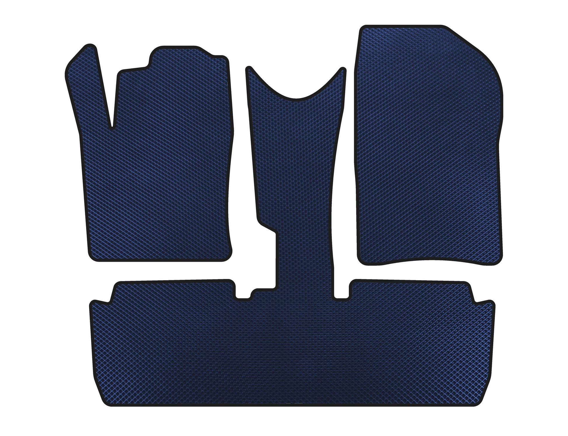 EVA Floor Mats (Pre-Facelift, Blue) for Citroen Xsara Picasso 1999-2012 - image 1