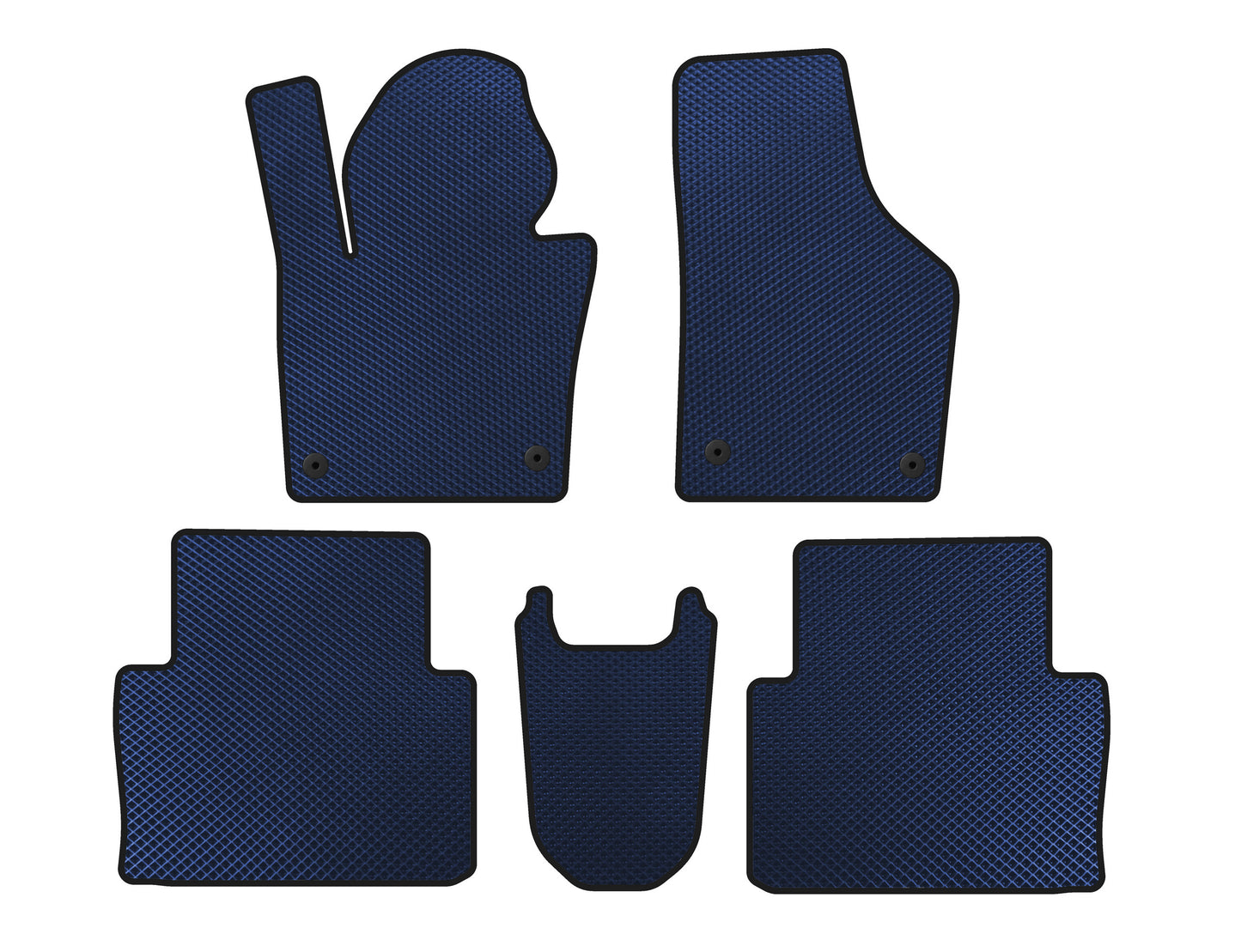 EVA Floor Mats (2015+, Blue) for Seat Alhambra 2010- - image 1