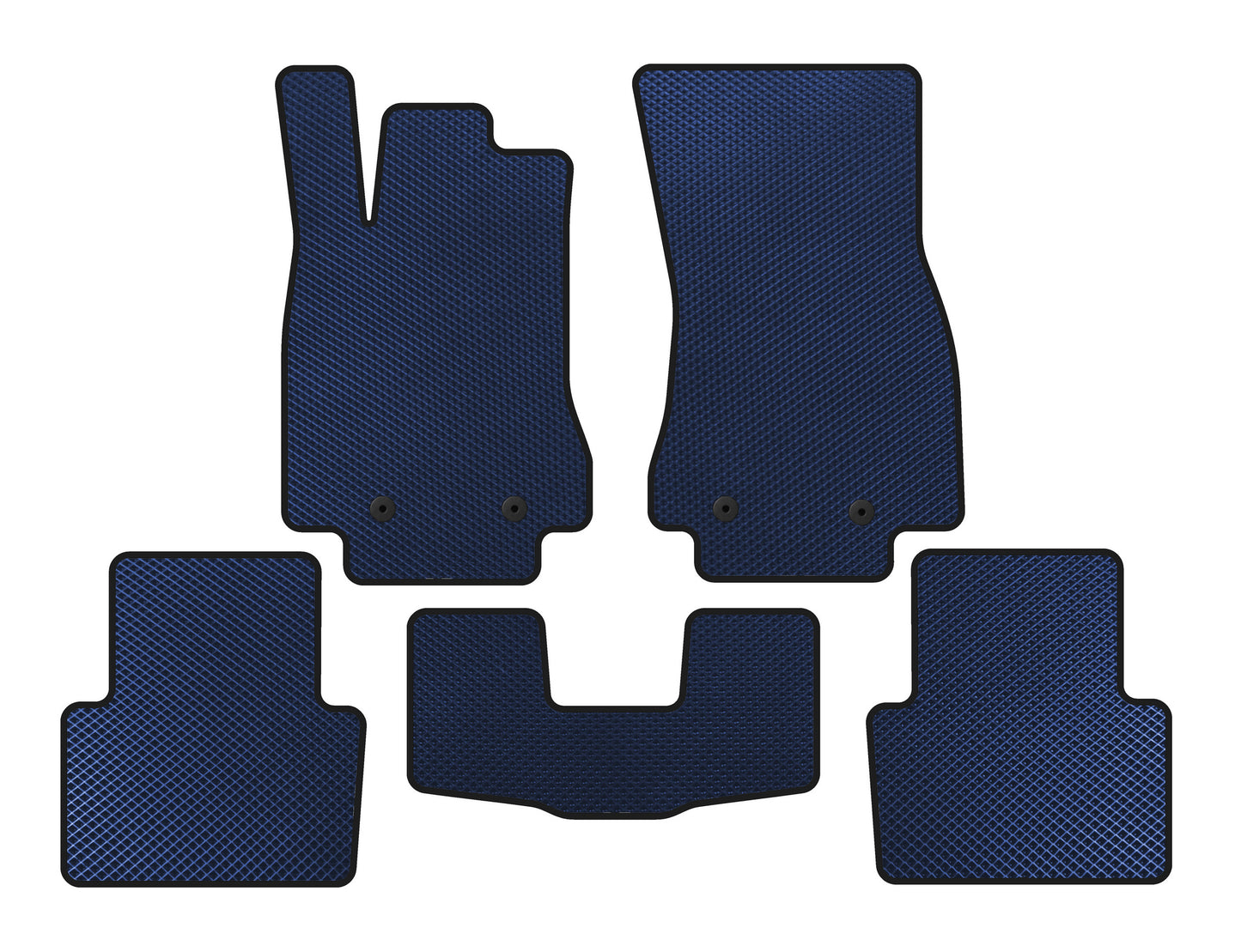EVA Floor Mats (Blue) for Jaguar XF 2009-2016 - image 1