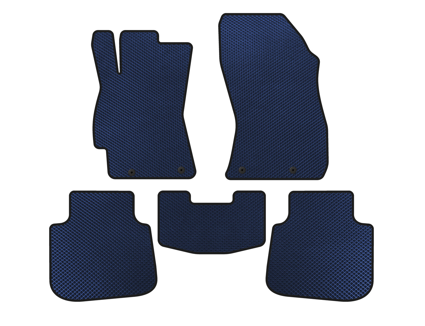 EVA Floor Mats (SD, Legacy BN, Blue) for Subaru Legacy 2014-2019 - image 1