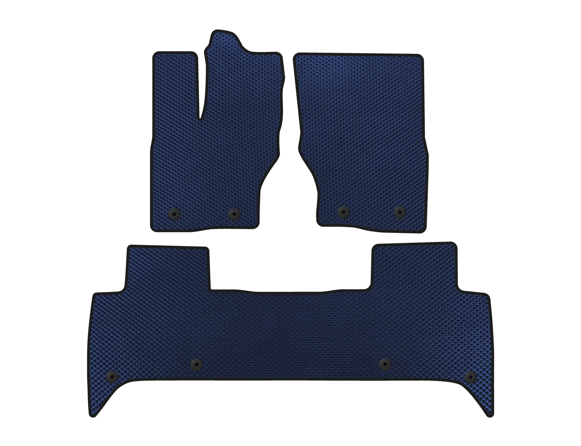 EVA Floor Mats (5-Seater, Blue) for Land Rover Discovery V 2017- - image 1