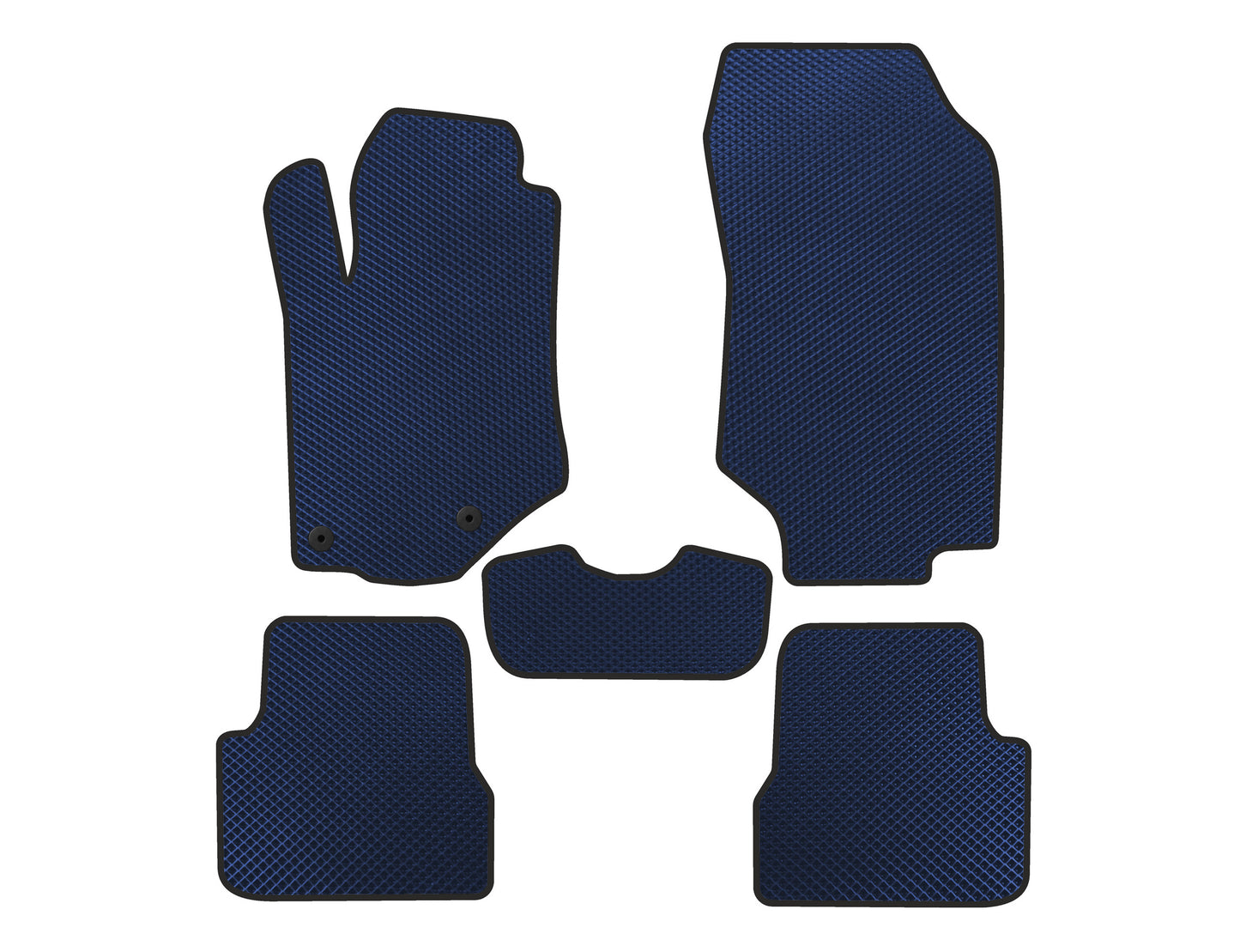 EVA Floor Mats (Blue) for Opel Mokka 2021- - image 1