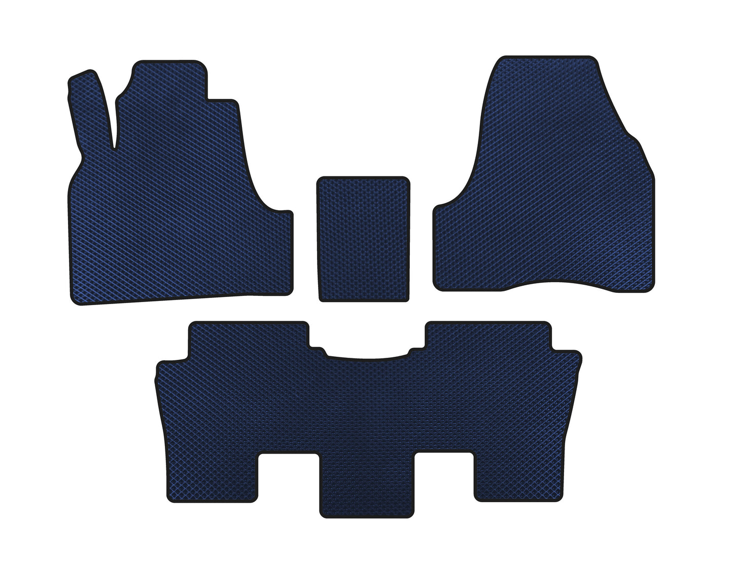 EVA Floor Mats (Blue) for Peugeot 807 2002-2014 - image 1