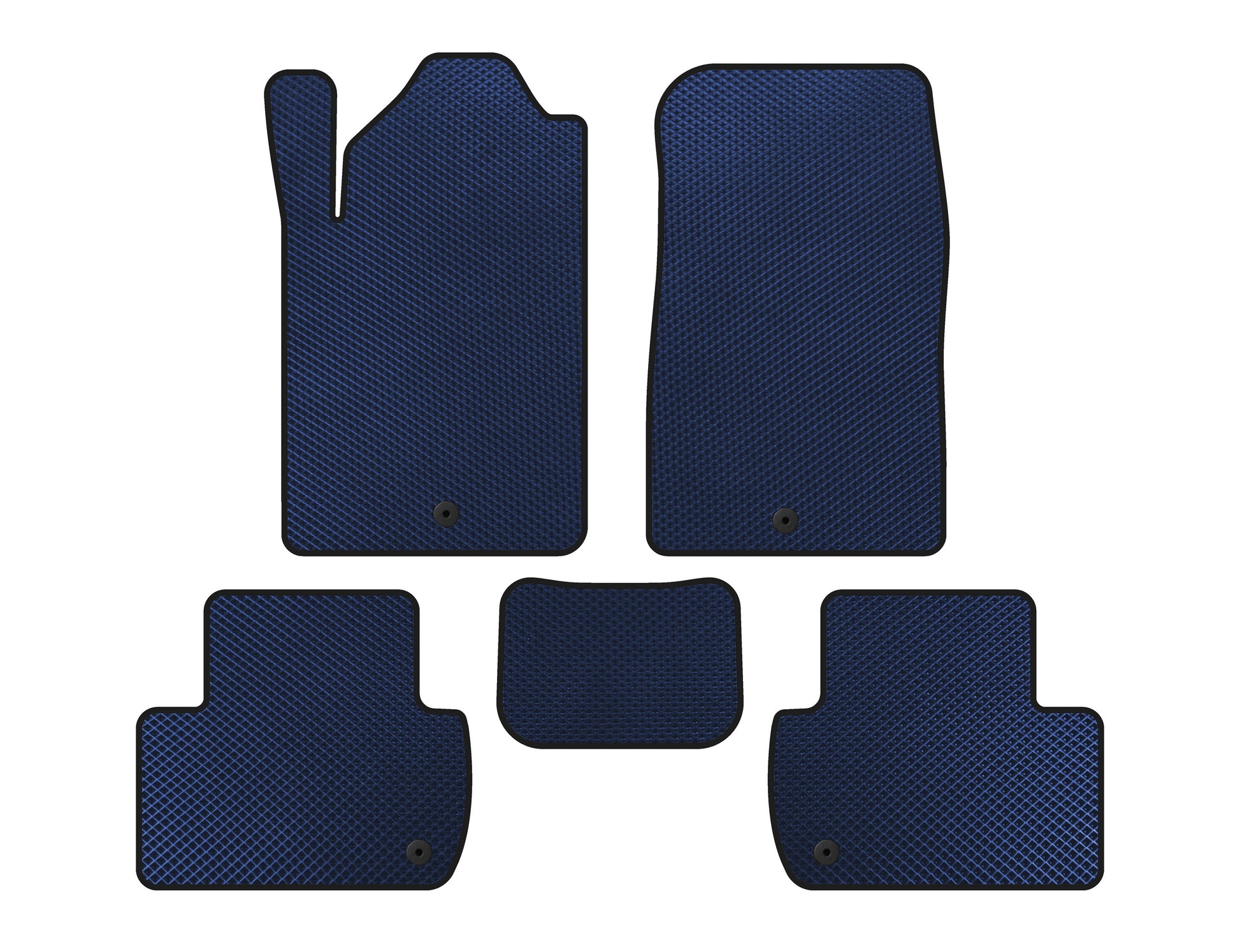 EVA Floor Mats (Blue) for SsangYong Rexton I 2001-2017 - image 1