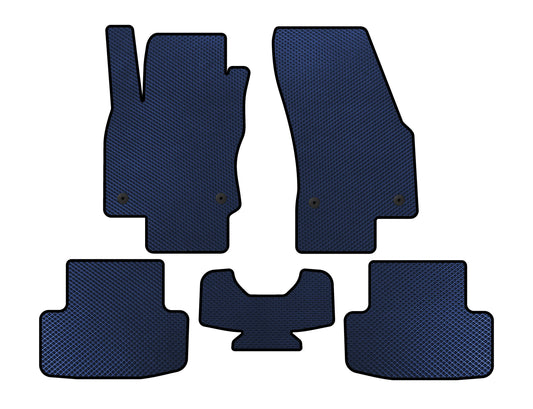 EVA Floor Mats (Blue) for Skoda Karoq 2018- - image 1