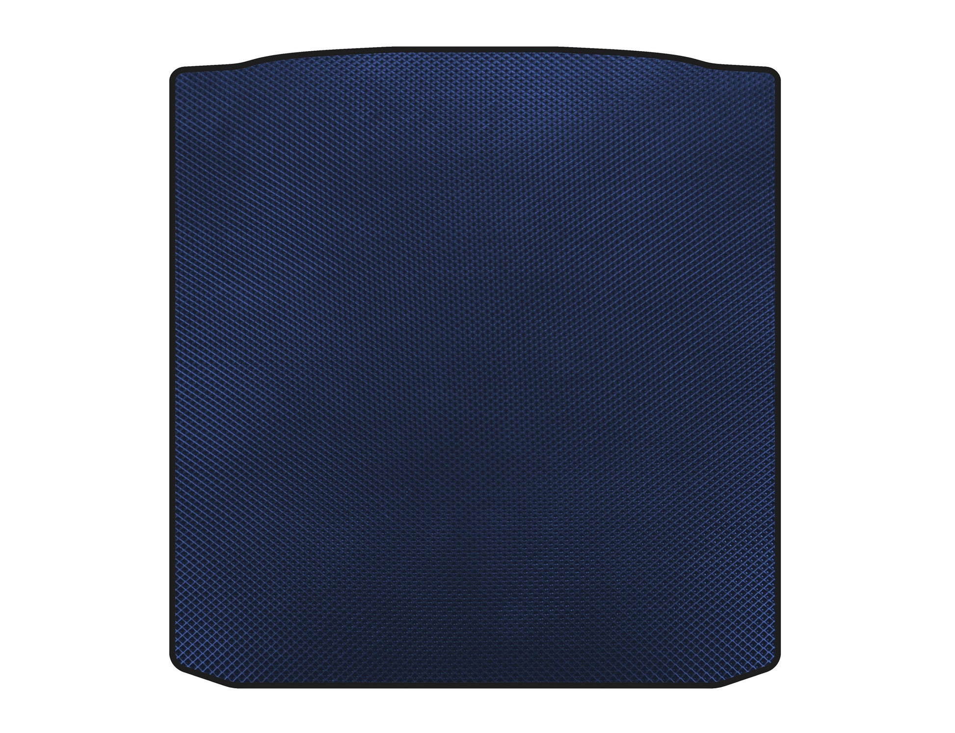 Trunk mat (single false floor, SW, Blue) for Skoda Superb 2009-2015 - image 1