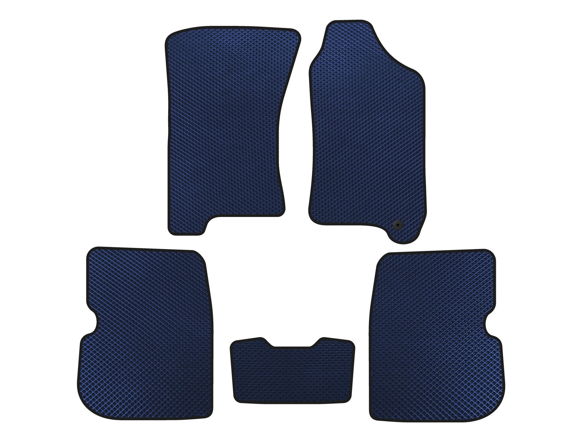 EVA Car Mats (Right Hand Drive, Blue) for Subaru Forester 1997-2002 - image 1