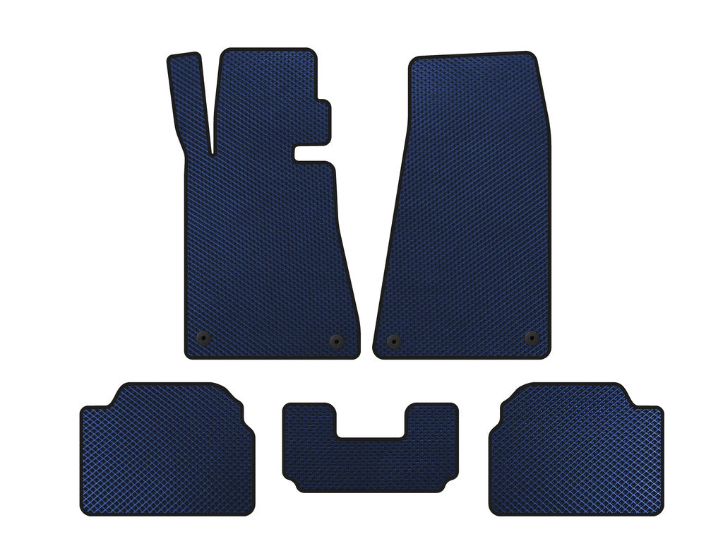 EVA Floor Mats (Blue) for BMW 5 Series E-34 1988-1995 - image 1