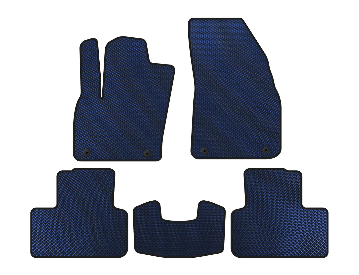 EVA Floor Mats (Blue) for Volvo XC40 2018- - image 1
